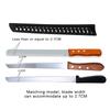 1 Stück Schwarzer Kunststoff Küchenmesser Klingenschutzhülle für 10 Zoll Messer Kunststoff Messerhülle Schutzhülle Scheide