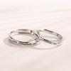 Couple Finger Ring A Pair Of Open Rings Small Design Sense Couple Rings Stylish Fashionable Couple RingFashion Rings