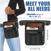 Waist Pouch Large Restaurant Waitress Accessories Bag with Adjustable Belt Utility Money Bag Working Serving Apron