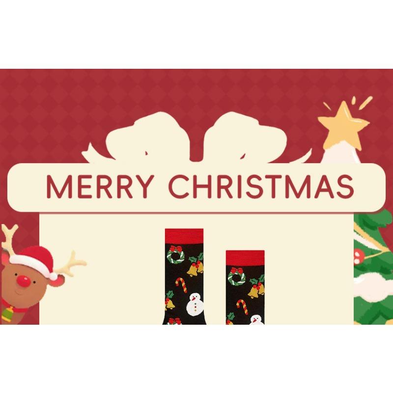 Christmas Stockings - Santa Claus Men's and Women's Stockings