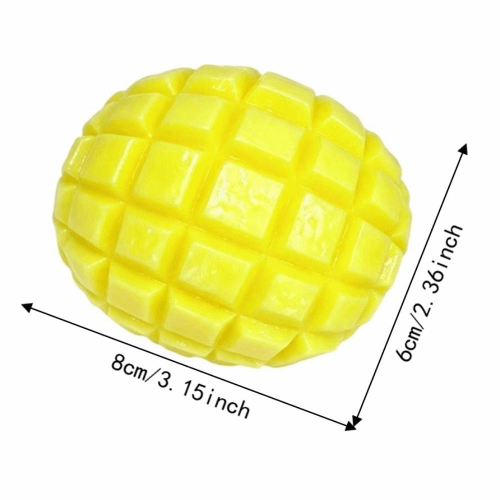Formbares Knisterndes Mango Squishy Spielzeug Soundeffekte Realistische Früchte Kneten Kinderspielzeug Geschenke