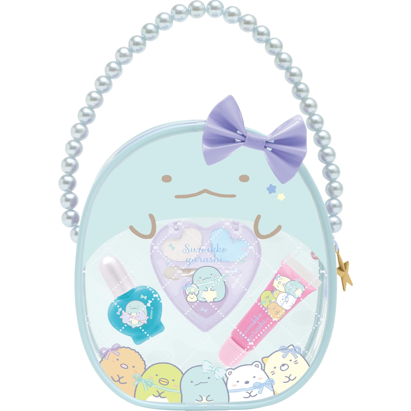 

Сумка-косметичка Sumikko Gurashi Ящерица FE38602 x Ш13 x Сан-X В14,8 Г5,5 см