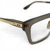 Excellent DITA Glasses WASSERMAN Square Matte Clear Gray mens DTX700 Used