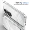 For Oppo A60 4G Clear Phone Case TPU+PC Anti-Slip Drop-Proof Back Cover