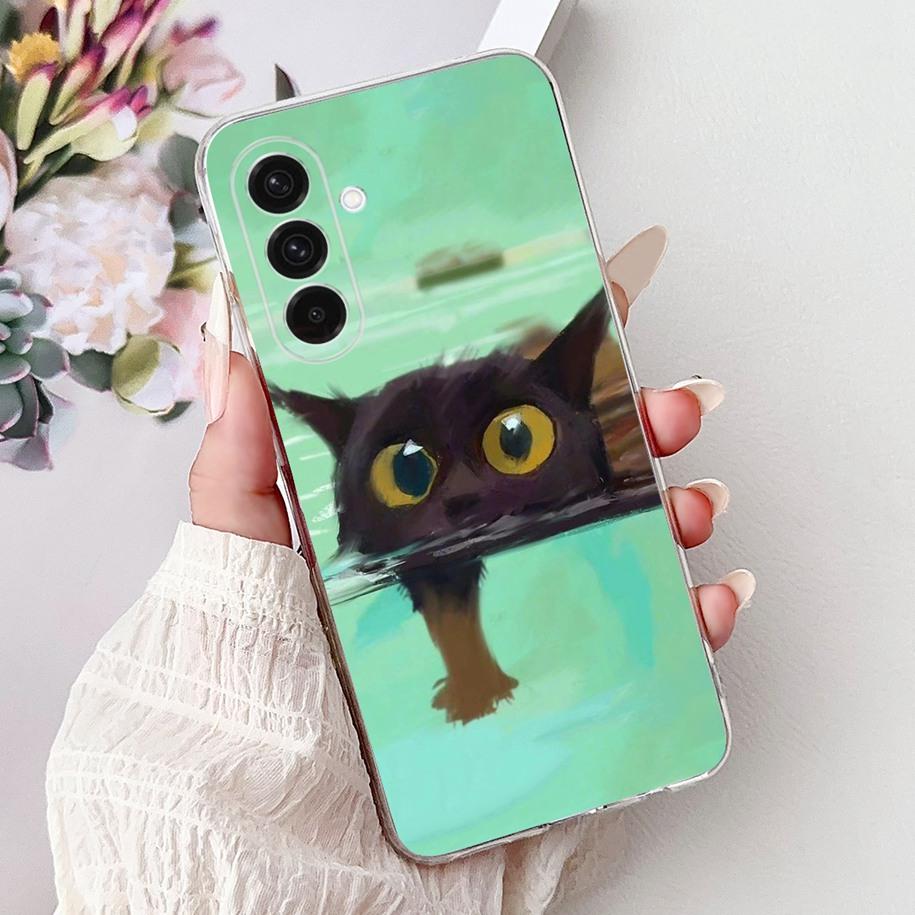 For Samsung Galaxy A56 5G Case SM-A566B Cover New Fashion Flower Butterfly Soft Silicone Phone Case For Galaxy A26 A36 5G Fundas