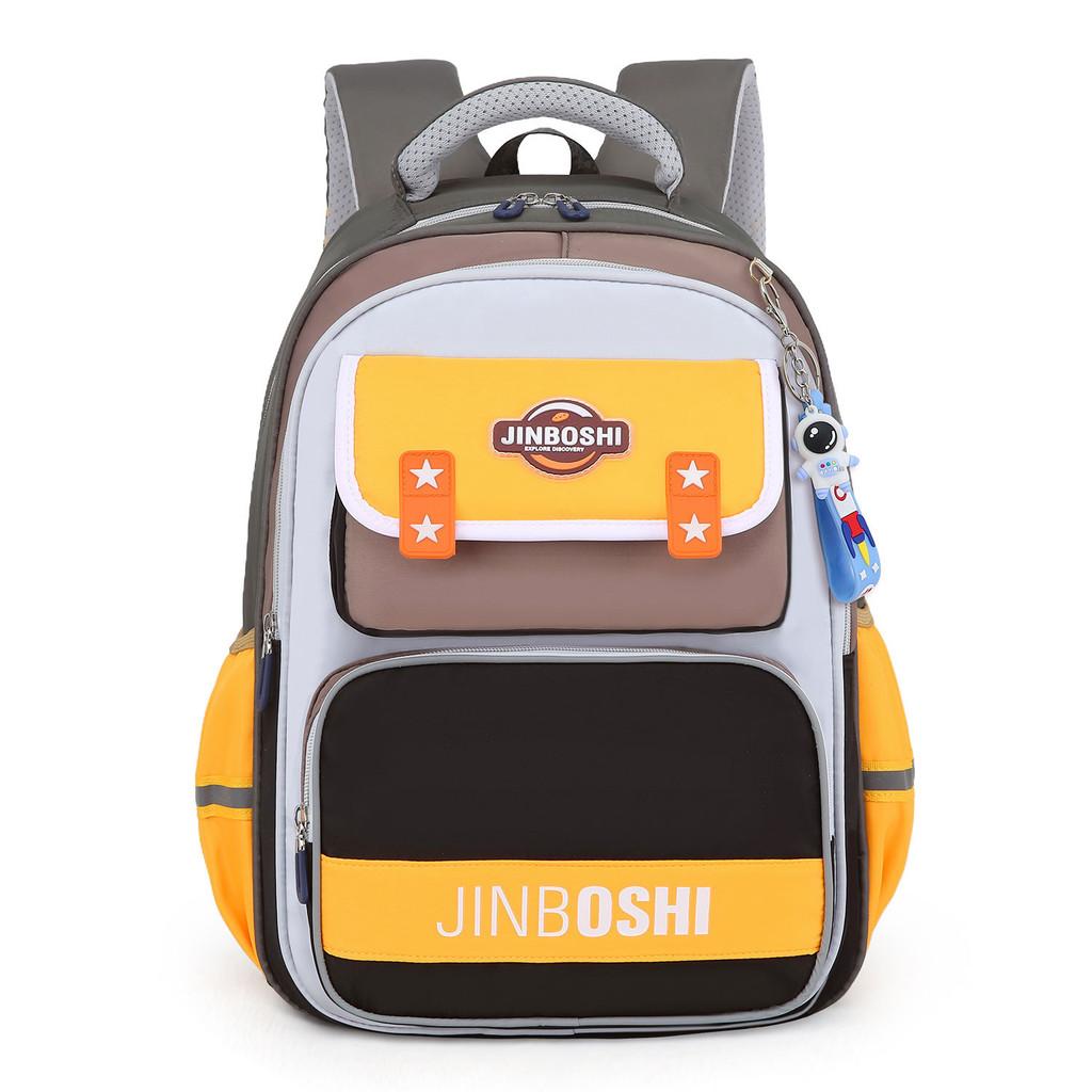 Large Capacity Breathable Nylon Backpack For Boys And Girls In Elementary School