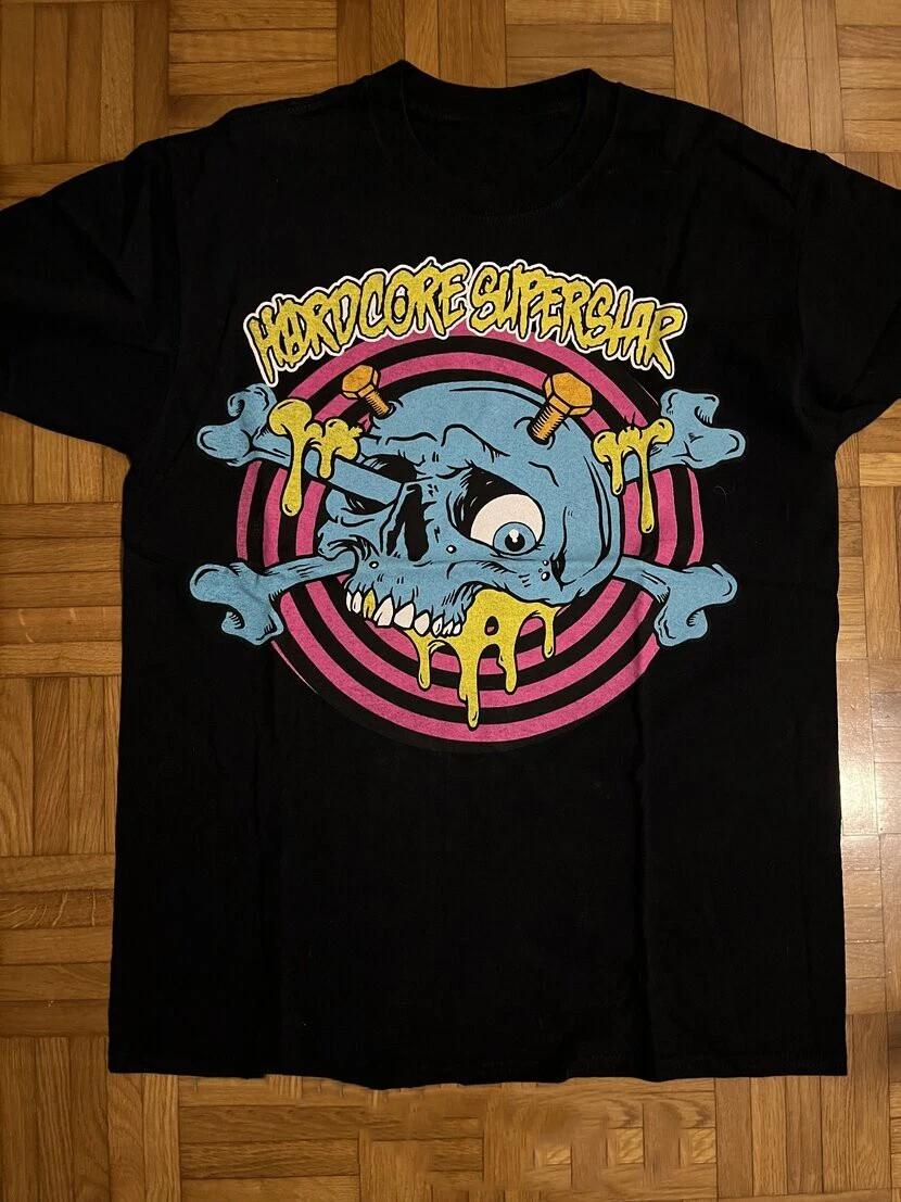 Vtg Hardcore Superstar Band Tour Cotton Black All Size Unisex Shirt XXL