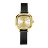 Simple casual women's watch mesh belt high-end quartz watch waterproof small sugar cube women's watch