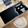 Funny Black Cat Mouse Pads Cute Cat Computer Xxl Mausepad Company Desk Mat Large Mouse Pads900400mm Xaxc Use Home Office