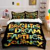 Multicolored Motivational Text Design. Bedding Sets Duvet Cover Sets Duvet Covers Pillowcases(1* Duvet Cover 2* Pillowcases Without Duvet Insert)