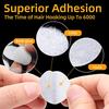 Hook and Loop Dots Self Adhesive 20mm ZAWTR 500 Pcs Sticky Back Coins Double Sided Strong Sticky Hook and Loop Tapes Waterproof DIY Stickers Crafts