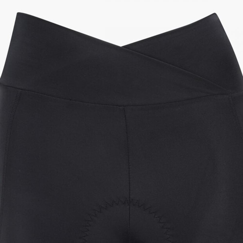 Le Coq Sportif [winter SaLe][70  Off] Women S 10 Part Pad pantS Blk   Qp122cpf23