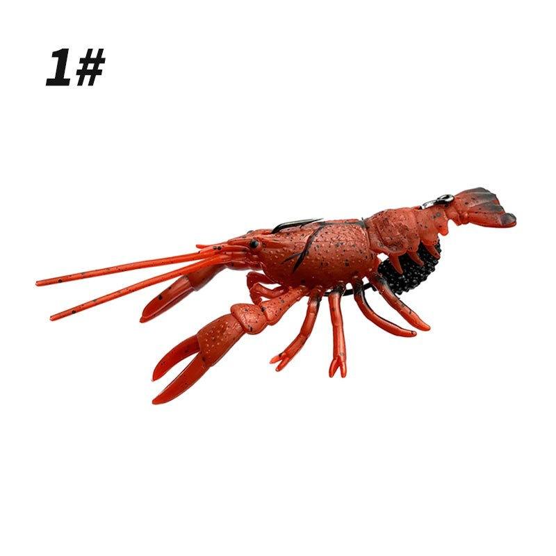 Crayfish with Lead-coated Soft Bait, Hollow Lead-coated Shrimp, Bionic Soft Bait Shrimp