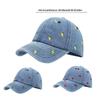 Denim Baseball Caps Lemon Love Cherry Embroidery Gorras Para Hombres Trendy Trucker Cap  Unisex