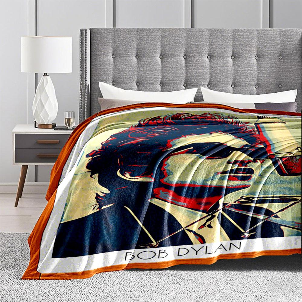 Musician Portrait Blanket for all seasons blanket lunch break throw gift