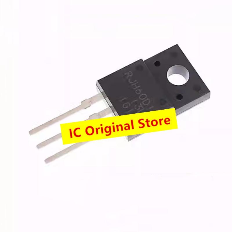 20pcs RJH60D1 New And Original TO-220F 600V 8A IGBT Inverter Dedicated Pipe Liquid Crystal Triode To220 60D1