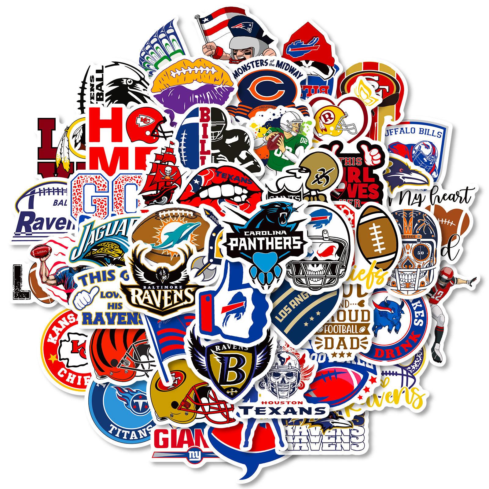 50 Football Cartoons Super Bowl Graffiti Decoration