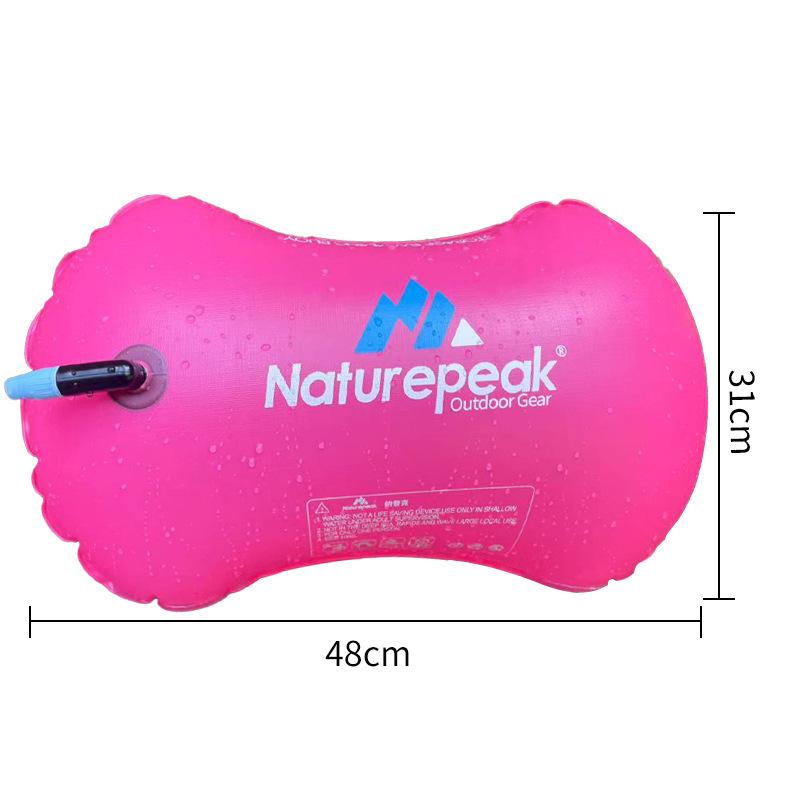 

Inflatable Swimming Kickboard & Life-Saving Float with Storage