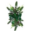 Christmas Swag Wreath Pendants Without/with Light Atmosphere Decorative Garland Home Door Window Decoration Party Supplies