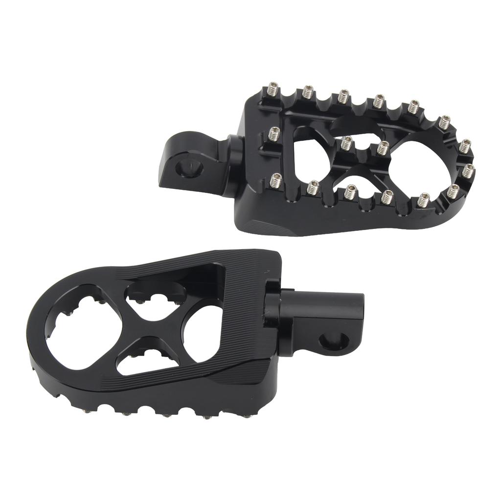 Motorcycle Wide Foot Pegs Front Footpegs Driver CNC For Harley Softail Fat Bob Breakout Street Bob 2018-2025 Accessories