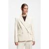 Women S Regular Fit Stretch Cotton Blazer Open White 50557428131 