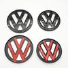 2025 Hot ABS 3D Car Front and Rear Badge Logo Cover Tape Is Suitable for Volkswagen Golf 5 GTI MK5 Modified accessories.Quick De