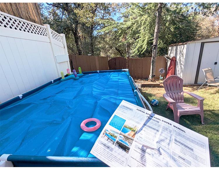 PE Zesílená bublinková fólie Izolace bazénu a protiprachový kryt