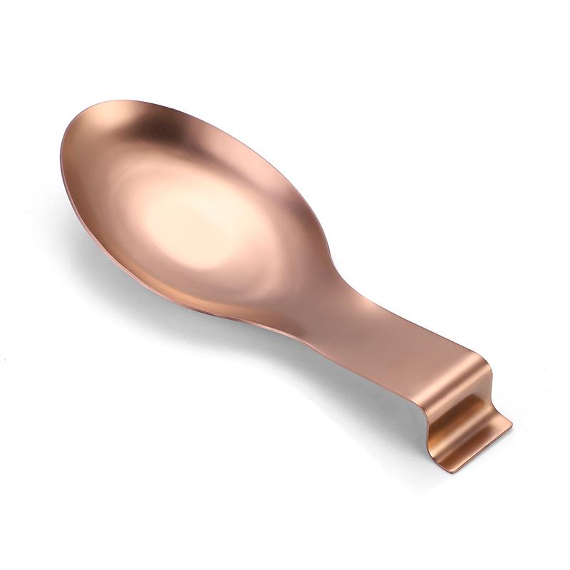 Large Stainless Steel Spoon Holder Heat-Resistant Cooking Spoon Holder Coffee Spoon Holder