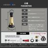 HEIGHTEN 45mm Reel Stand Custom Balancer Shimano Daiwa Spinning Reel Universal Pillar Series Black (Gold & (Cap)) (285)
