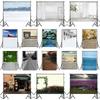 Photography Background Modern Interior Room French Windows Curtain Wedding Adult Portrait Decor Backdrop Photo Studio