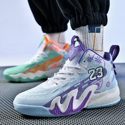 Herren-Sportschuhe, Retro-Herren-Basketballschuhe, rutschfeste Unisex-Turnschuhe, Damen-Basketballschuhe, Joggingschuhe, große Größe 35–45