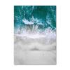 Coastline Blue Ocean Wall Poster Print Sea Reef Nordic Canvas Painting Landscape Modern Home Picture Decoration Living Room Art