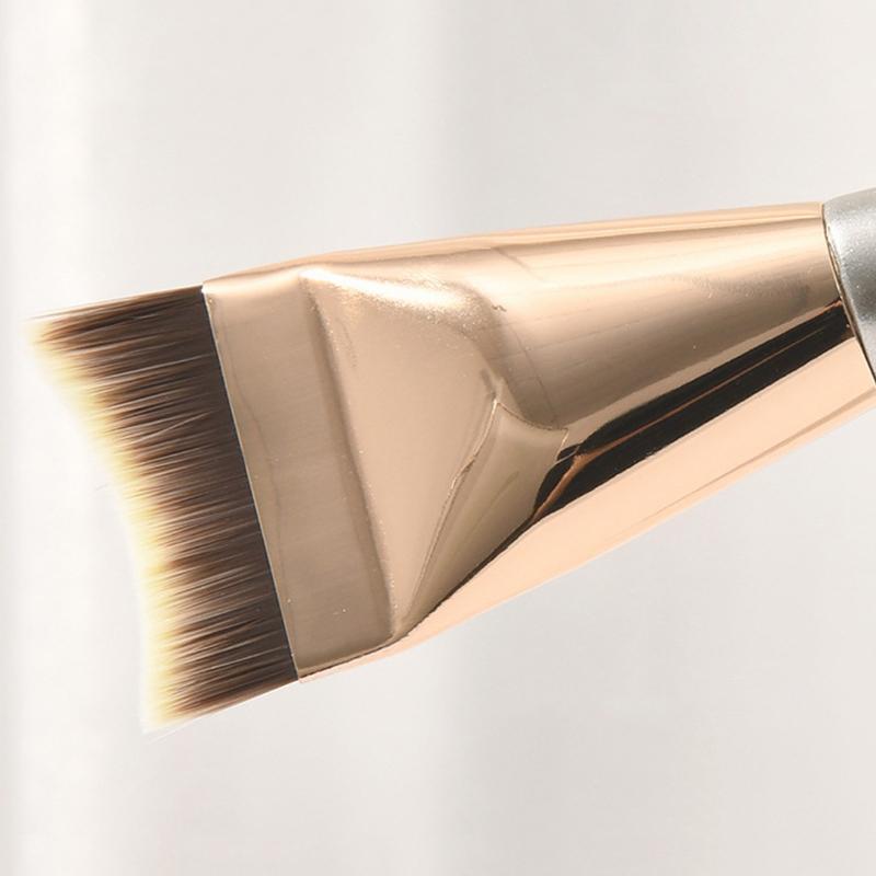Kątowy Pędzel do Podkładu Kosmetyczny Zestaw Palet do Makijażu Krem do Podkładu Narzędzie do Mieszania Nail Art Makijaż Kosmetyczny Zestawy Narzędzi do Makijażu