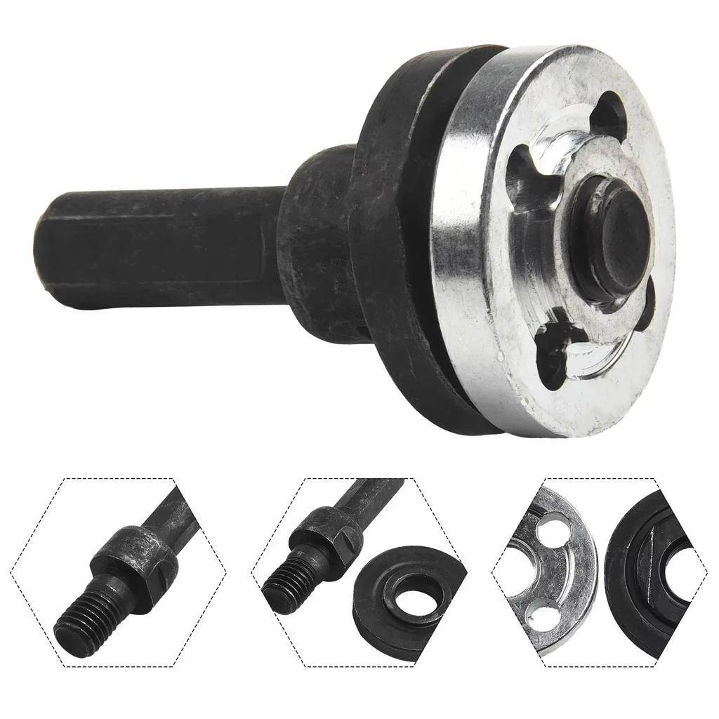 Electric Drill To Angle Grinder Connecting Rod Converter Set 10mm Grinding Connection Adapter Power Tool For Cutting Disc