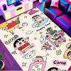Cartoon comics Print Rug, Washable Floor Carpet, For Entryway Dorm Laundry Room Office Study, Home Decor Birthday Christmas Gift
