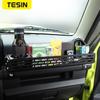 Caja de Almacenamiento de Expansión con Soporte para Teléfono Organizador para Manillar de Copiloto TESIN Para Suzuki Jimny 2019 2020 2021 2022 2023 Accesorios