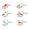 10pcs Alloy Enamel Bird Charms Colorful Cute Charms Pendants For DIY Handmade Necklace Bracelets Keychain Accessories Wholesale