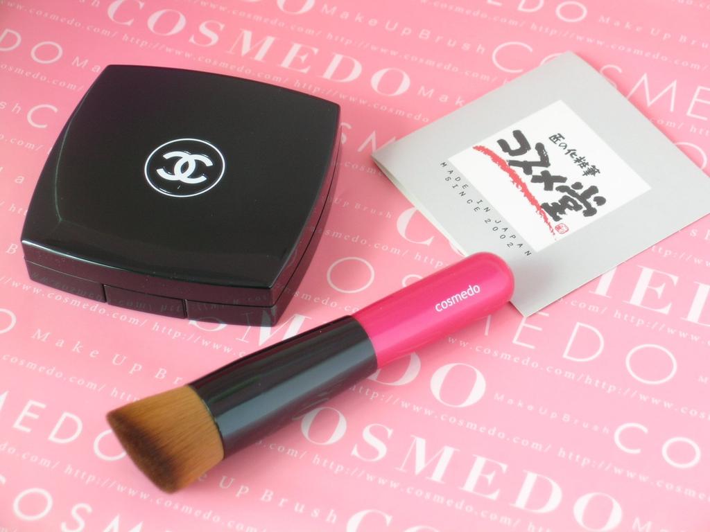 Pędzel do makijażu Kumano Fude Takumi Cosmedo Diagonal Flat Foundation Brush PBT Made in Japan Face Cheek Liquid Foundation (Pędzel do makijażu, Pędzel, Pędzel,