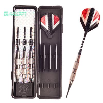 3 stks/set Professionele Aluminium Plastic Darts Shaft Tip Vluchten met Doos