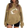 Unisex Lightweight Long Sleeve Neck Pullover Printed Sweatshirt