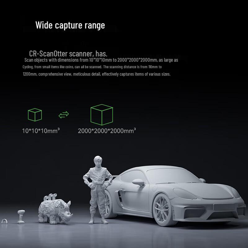 CREALITY3D CR-Scan Otter Handheld 3D Scanner CN Plug (adapter Included)