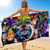 1Pc Dragon Ball Heroes Beach Towel Quick Dry Multiuse For Beach Pool Gym Yoga Home Travel Christmas Halloween Xmas Gift L1334