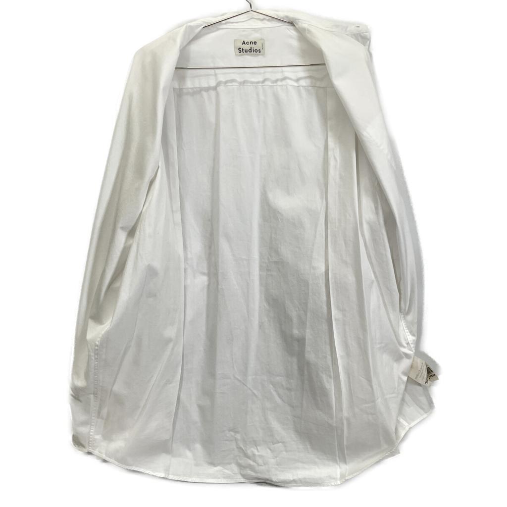 Acne Studios BB0044 White 100% Cotton ATLENT NEW SOFT POP Shirt Tops 44 whiteUsed