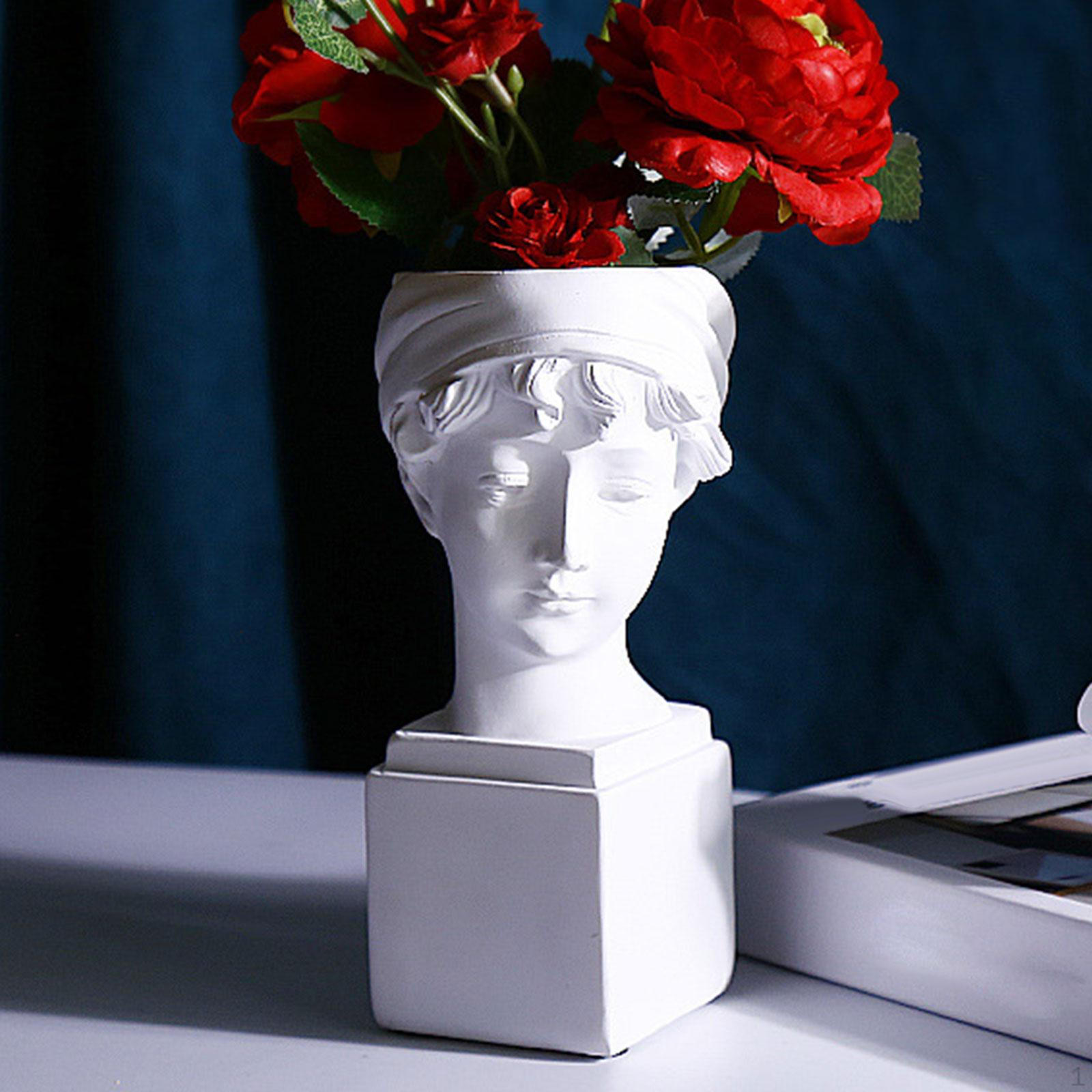 

Бюст, статуя, держатель для ручек, держатели для кистей для макияжа, креативная коробка для хранения, фигурка из смолы, карандаш для Style B