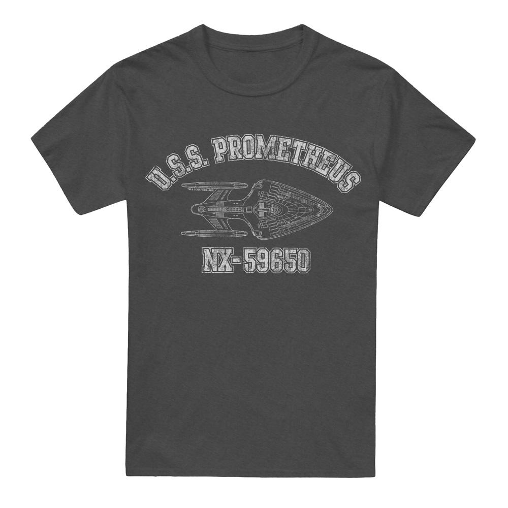 Star Trek Unisex Adult Prometheus Athletic T-Shirt