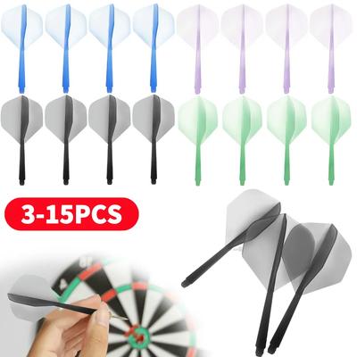 3-15 Stück Integrierte Dartpfeile und Schäfte Anti-Fall Professionelle Darts Kunststoff Integrierter Dartschaft und Schäfte Dartzubehör