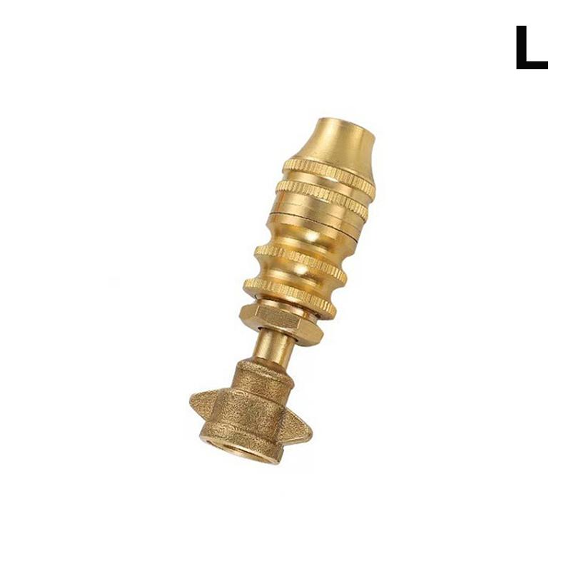 1Pc Agriculture Brass Missile Nozzle Straight Jet +Mist Spray Adjustable Nozzle Electric Sprayer High Pressure Spraying