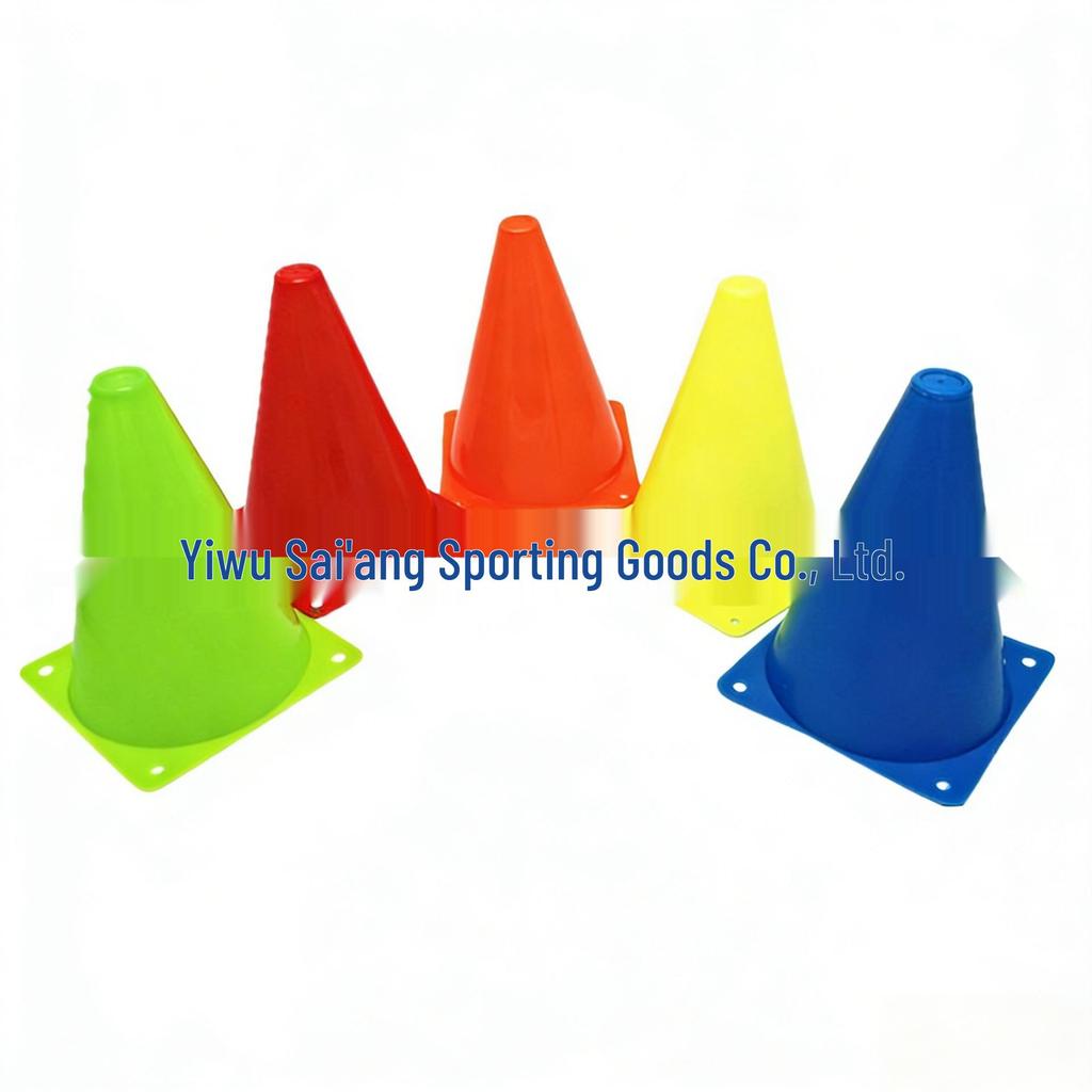 18cm Multi-color Children's Agility Training Cones for Basketball & Football