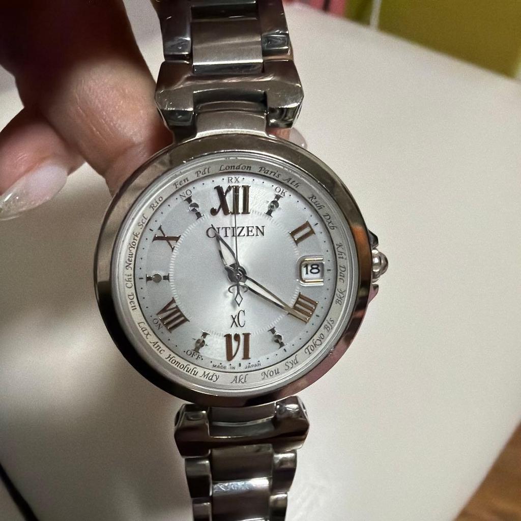 Used CITIZEN xC ladies watch silver