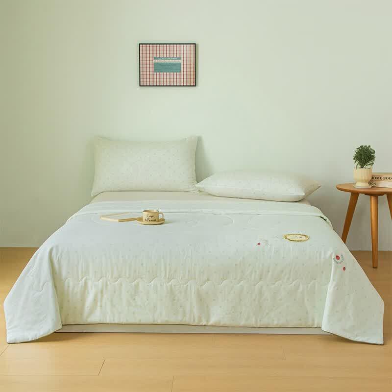 MINISO All-Cotton Double Gauze Soybean Quilt